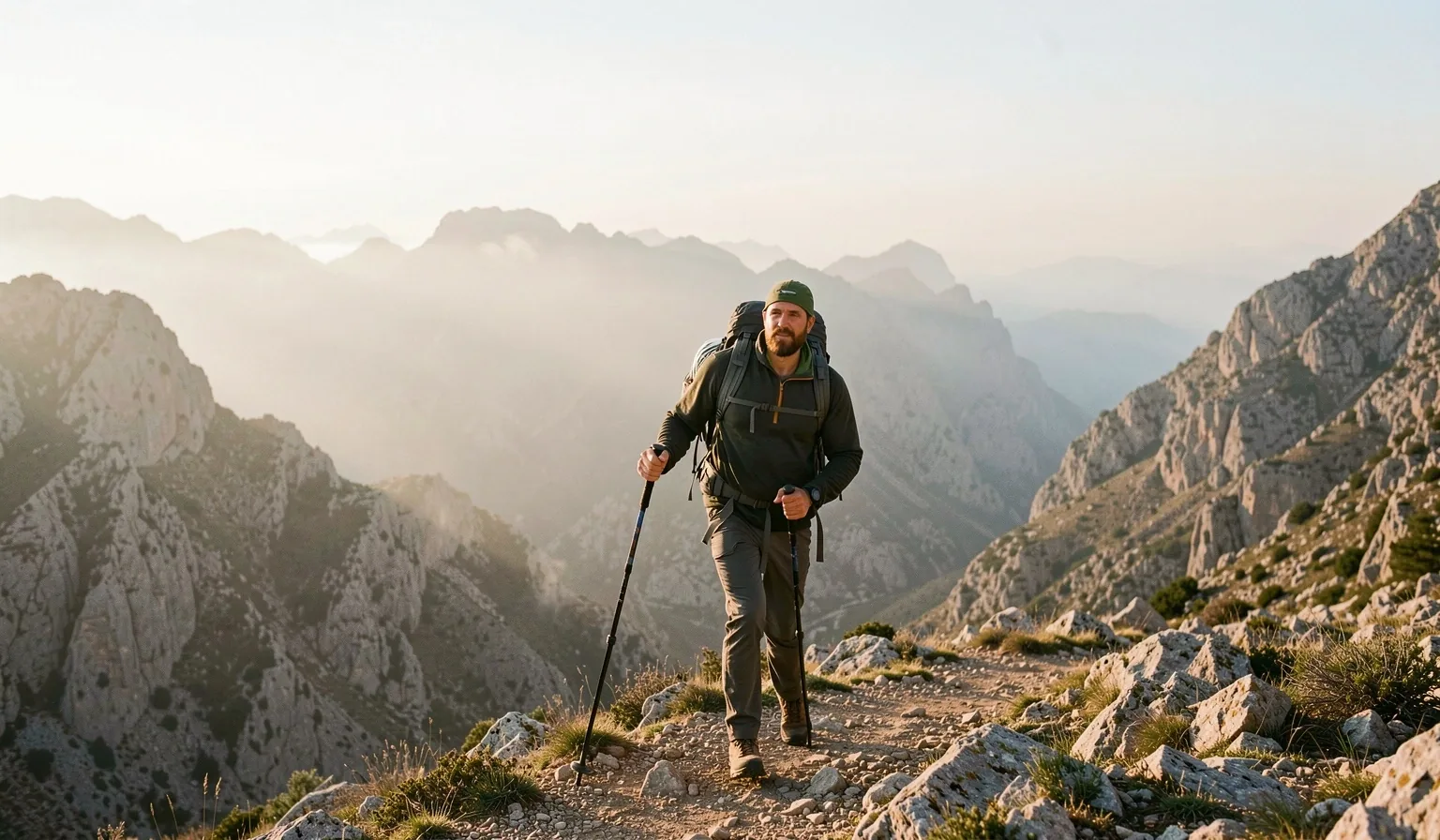 Paisaje montañoso de la Sierra de Tramuntana